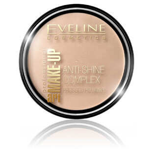 Eveline Cosmetics Art Make Up Mattierender Mineralpuder mit Seide 37 Warm Beige, 14 g