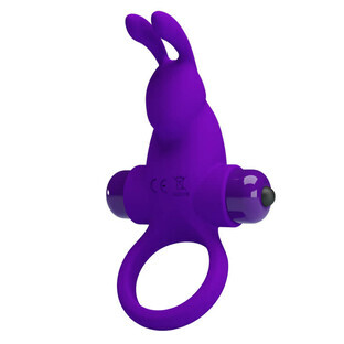 Pretty Love Vibrant Inel pentru penis Inel vibrator pentru bărbați Rabbit