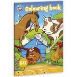 Carte de colorat animale A4