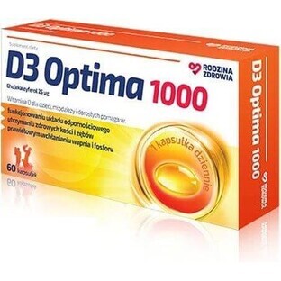 Family Health D3 Optima 1000 60 capsules