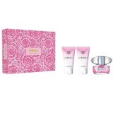 Versace Bright Crystal Eau de Toilette, 50 ml + Douchegel, 50 ml + Body Lotion, 50 ml