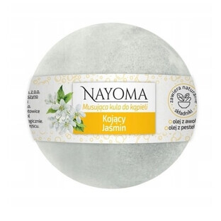 Nayoma Palla da bagno frizzante lenitiva al gelsomino, 130 g