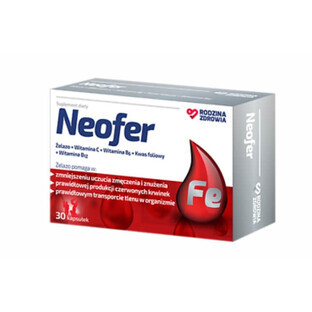 Health family Neofer, 30 cápsulas