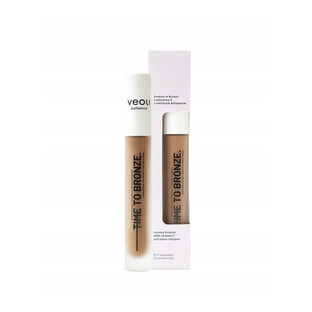 Veoli Botanica Time To Bronze Bronzer in crème met vitamine C en plantaardig collageen, 10 ml