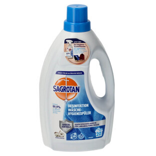 Sagrotan, Wasserij spoeling, gedesinfecteerd fris en schoon wasgoed, 1.5l