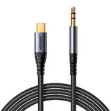 Joyroom Audio Transfer Series SY-A07 câble mini jack 3,5mm / USB-C 1,2m - noir