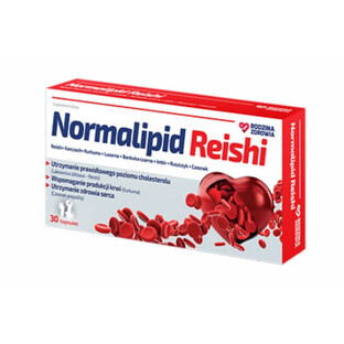 Family Health Normalipid Reishi, 30 capsules