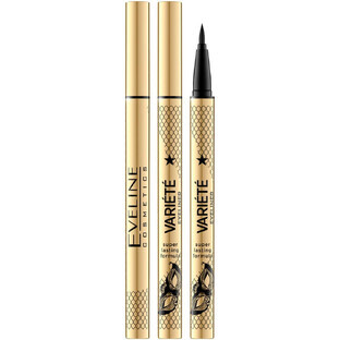 Eveline Cosmetics Variete Eyeliner Eyeliner Waterproof Ultra Black, 2 g
