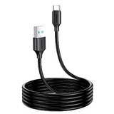 Joyroom Long-Lasting Series A9 Câble USB-A / USB-C 3A 2m - noir