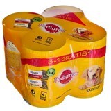 Hrană umedă Pedigree Pui Vițel 4 x 400 g