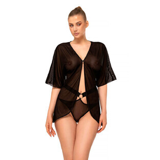 Robe Anaïs Black L/XL