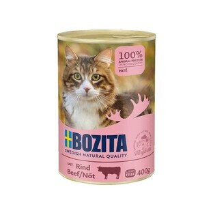 Cibo per gatti Bozita Paté Carne di manzo e vitello 400 g