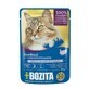 Kattenvoer Bozita trozos esterilizados en gelatina con pavo 85 g