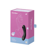 Vibe Satisfyer à double stimulation CURVY TRINITY 4 Noir