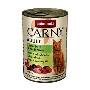 Kattenvoer Animonda Carny Kip Pauw Konijn 400 g