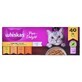 Cat food Whiskas Pure Delight Chicken Turkey Duck Birds 40 x 85 g