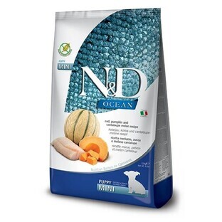 Nutreț Farmina N&D Mini Pepene Galben Pește Dovleac Cod 2,5 kg