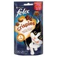 Cat food Purina Felix Crispies Chicken Veal 45 g
