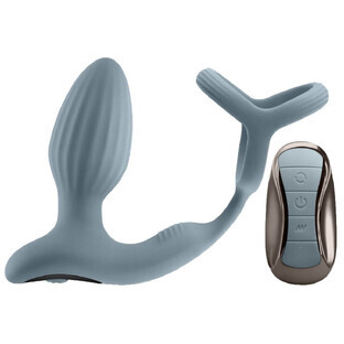 Plug anale NS Novelties Renegade Blue (3,7 cm)