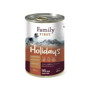 Natvoer Family First FF-19016 Kalfsvlees Lam Aardappelen 400 g