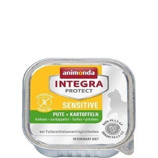 Mâncare pentru pisici Animonda Integra Protect Sensitive Curcan Cartofi 100 g 100 L Mâncare pentru pisici Animonda Integra Protect Sensitive Curcan Cartofi 100 g 100 L