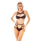 Set di biancheria intima Anaïs Nero L/XL