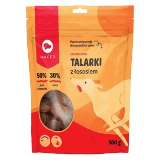 Hundesnack Maced Lachsfarben 500 g