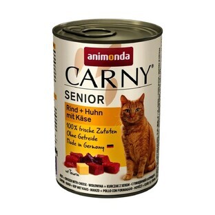 Kattenvoer Animonda Carny Kip Kaas Kalfsvlees 400 g