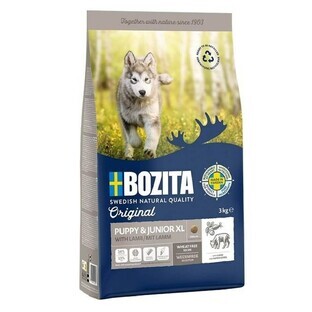 Nutreț Bozita Original Puppy & Junior XL Carne de miel de oaie 12 kg