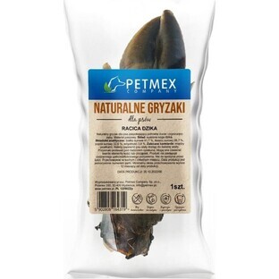 Snack voor honden Petmex Wild boar hoof 300 g