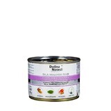 Hrană umedă Dolina Noteci Premium Fasole verde Iepure 185 g