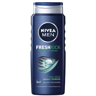 Nivea Men, Fresh Kick, Gel de duș, 500ml