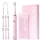 Electric toothbrush + 6 brush heads, Pink, J40, JTF Sonic