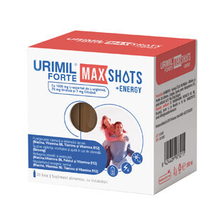 Urimil Forte Max Shots + Energy, 20 vials, Naturpharma