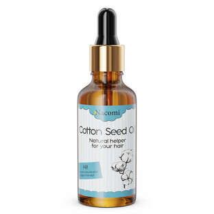 Nacomi Baumwollsamenöl mit Pipette, 50 ml
