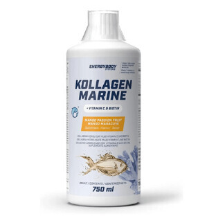 Kollagen Marine Energybody, Mango y Fruta de la Pasión, 750 ml, Way Better