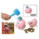 Educatief Spel Piggy bank Spaans Roze (27 x 27 cm)