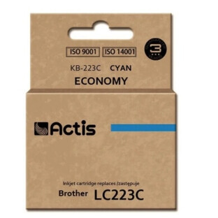 Actis, Tinte für Brother KB-223C (Ersatz LC223C) cyan (blau)