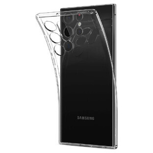Spigen Liquid Crystal Gehäuse für Samsung Galaxy S22 Ultra - transparent