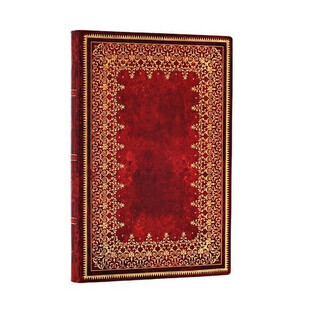 Paperblanks Foiled Line Notebook, Old Leather Collection Mini
