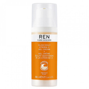 REN Glow Daily Vitamin C Light Moisturizing Cream with Vitamin C, 50ml