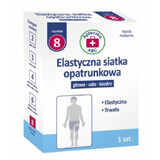 Kit di pronto soccorso ABC Rete per bendaggi, elastico misura 8, 1 pz.