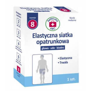 ABC First Aid Kit Elastic bandage net size 8, 1 piece