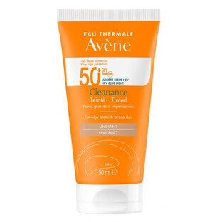 Avène, Cleanance Crème Colorante Très Haute Protection SPF 50+, 50 ml