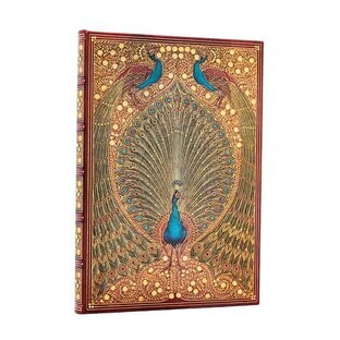 Paperblanks Hafiz s Peacocks Midi Line Notebook