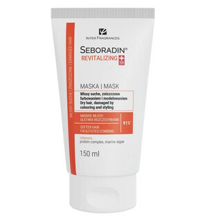Seboradin, Maschera rigenerante per capelli secchi, danneggiati da colorazioni e modellature, 150 ml Seboradin, Maschera rigenerante per capelli secchi, danneggiati da colorazioni e modellature, 150 ml