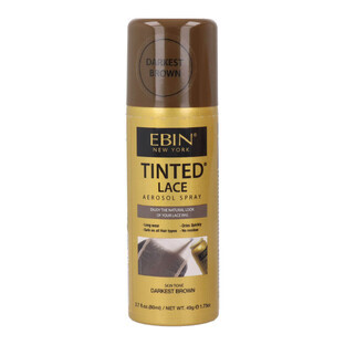 Tintura per parrucca Ebin New York Darkest Brown 80 ml