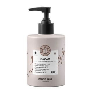 Maria Nila Colour Refresh Maschera colorante per capelli 6.0 Cacao, 300 ml