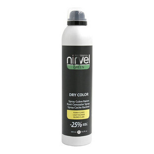 Spray Copri Capelli Brizzolati Green Dry Color Nirvel NG6640 Biondo Chiaro (300 ml)