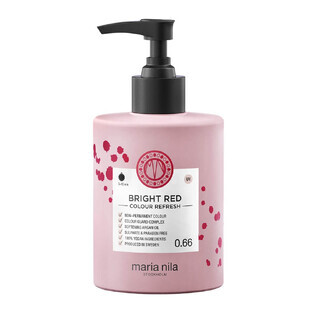Maria Nila Colour Refresh Maschera colorante per capelli 0,66 Rosso brillante, 300ml